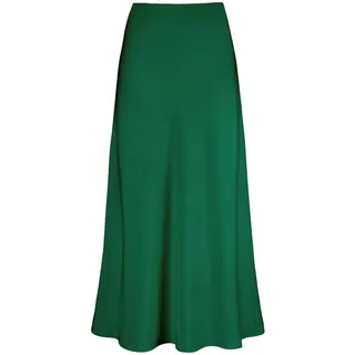 Röcke Damen Satinrock Lang Satin Rock Midi Rock Midi Satin Business Midirock Bleistiftrock Maxirock Long Skirt Satin Kleid