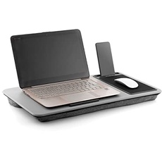 Bild InnovaGoods® Laptop-Schreibtisch mit XL-Sitzkissen Deskion, bequemes und ergonomisches Arbeiten oder Studieren mit Schreibtisch- und XL-Sitzkissendesign, ideal für Zuhause und Büro.