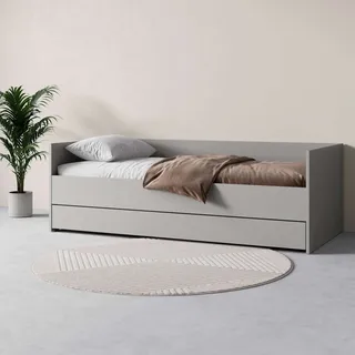 VOX Bett »SIMPLE, hydraulischer Bettkasten, optional Zusatzbett/ Schublade« B/T/H: 95/205/68 cm, mehrere Farben, langlebig und stabil, Made in EU