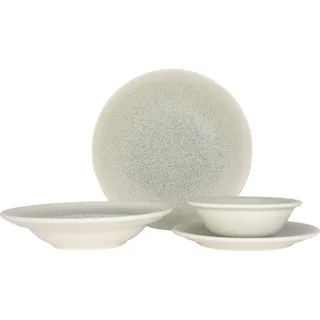 Bonna Geschirrset - Luca Ocean - 24 teilig - 6 Personen - Porzellan - Bunt