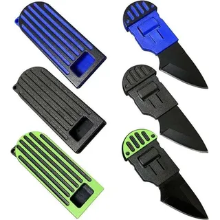 Kleine Messer-Set 3-teilig, 7,8 cm, Kunststoff-Etui