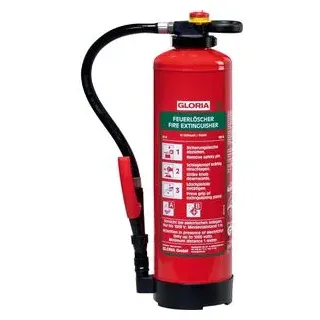 Gloria SB6PRO Feuerlöscher fluorfreier Schaum-Aufladefeuerlöscher SBF 6 PRO