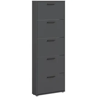 HBZ Schuhkipper 59 x 169 x 17 cm grau / grau matt