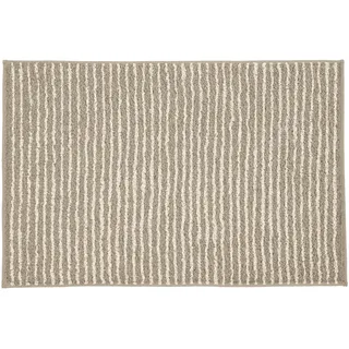 KLEINE WOLKE Badteppich Amalia Taupe 70 x 120 cm