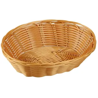 KESPER Brotkorb Obstkorb, oval", Braun