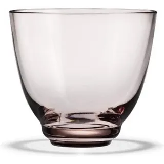 Holmegaard Wasserglas 35 cl Flow aus mundgeblasenem Glas für Getränke, rosa