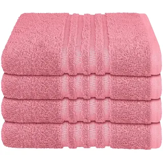 Milano Handtuch 4 x 50 x 100 cm malve