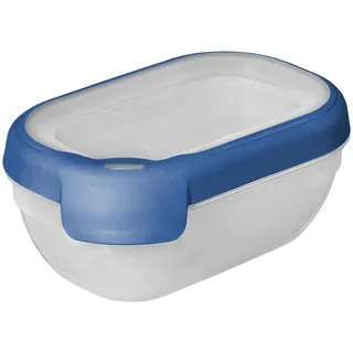 Curver KETER Einziehbarer Wäschekorb, Dunkelblau, Eco Line, einzigartig