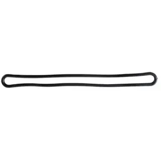 Boni-Shop® 40 cm ohne Haken Spanngummis oval Planenspanner - Schwarz