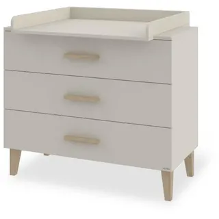 Pinolino Wickelkommode , Weiß , Holz , Eiche , massiv , 3 Schubladen , 110x101x77 cm , FSC Mix , Babymöbel & Kindermöbel, Babyzimmer, Wickelkommoden & Zubehör, Wickelkommoden