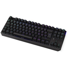 ENDORFY Thock TKL Wireless IT Red, Kailh Box Red linear switches, wireless keyboard 2.4 GHz and Bluetooth, TKL 80% mechanical keyboard, Italian layout | EY5G006