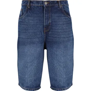 Urban Classics Herren Kurze Jeans 90`s Heavy Denim Shorts, Jeans-Shorts für Männer, Weites Bein, 3/4 Länge, Größen 28-44