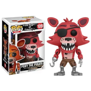 Funko Five Nights at Freddy's - Foxy The Pirate 109 - Sammelfigur 11 cm - Rot