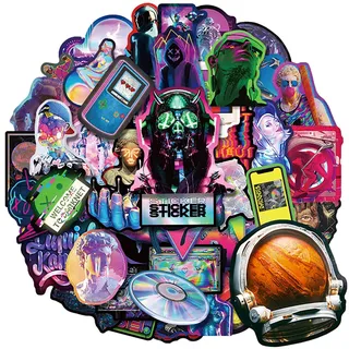 Packung mit Aufklebern - Laser