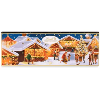 Lindt Schokolade | Weihnachtsmarkt Adventskalender 2026, 250g, Geschenk
