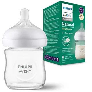 Philips Avent Natural Response - Babyflasche 120ml, langsame Durchflussrate - SCY930/01