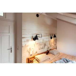 Fototapete KOMAR "Vlies Fototapete - L'heure dorée - Größe 200 x 250 cm", beige,braun, B:2m H:250m, Vlies, Tapeten, Fototapete