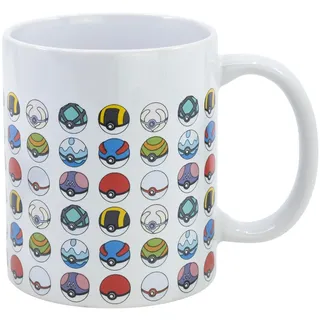 Stor Keramik-Sublimationstasse, 325 ml, in Pokemon-Box