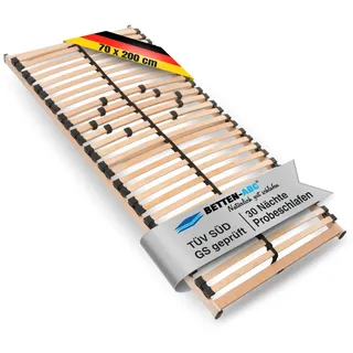 Betten-ABC Max NV MZV Lattenrost zur Selbstmontage mit 28 Leisten 70 x 200 cm