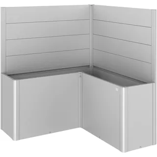 Biohort Belvedere L-Form 152 x 91 x 33,1 cm Silber