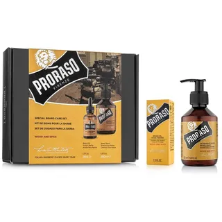 Proraso Wood and Spice Geschenkset (für den Bart) für Herren