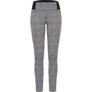 Buffalo Leggings im Glencheck-Design, elastisch, modisch, schwarz-weiß