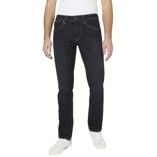 Pepe Jeans – Herren Jeans – Straight Leg – Reguläre Taille – Stretch-Denim – Modell Cash - Blau - 36W - 32L