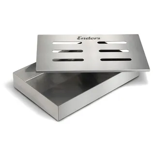 Enders Räucherbox 13,5 cm Edelstahl silber