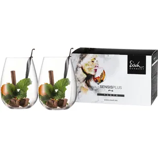 EISCH 2 Becher 500/9 im 4 farbigen Geschenkkarton SUPERIOR SENSISPLUS 25005090/ 180505 - Transparent