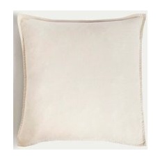 M&S Collection Pure Linen Cushion - Ecru, Ecru - One Size