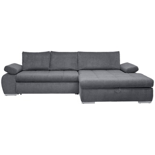 CARRYHOME Ecksofa Grau, - 294x173 cm,