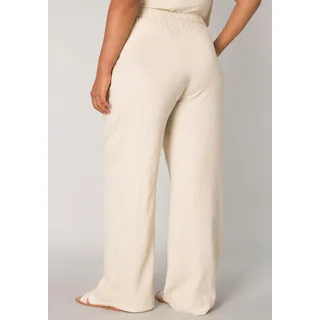 Base Level Curvy Leinenhose »Yula«, beige