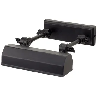 Elstead Lighting Bilderleuchte , Schwarz , Metall , 18.2x11.9x18.6 cm , Grüner Punkt, RoHS , Lampen & Leuchten, Leuchtenserien