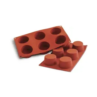 SCHNEIDER Backform, Silikon-Backform für Gebäck, Form: Muffin