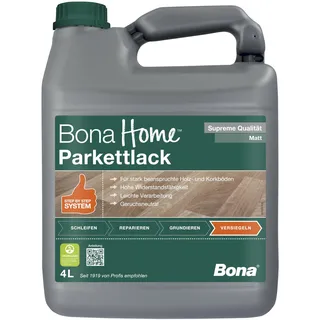 Bona Parkettlack Supreme transparent matt 4 l