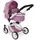 Mika Kombipuppenwagen Jeans pink