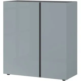 Germania Mesa 94 x 103 x 43 cm Grau/Silber