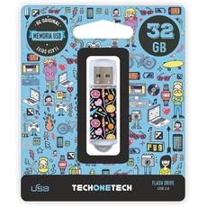 Tech One Tech Pendrive, 32 GB, Candy Pop