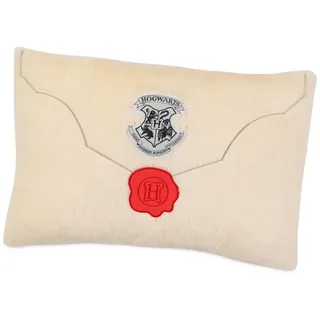 UNITED LABELS Harry Potter Dekokissen Hogwarts Aufnahmebrief 30 x 45 cm Beige