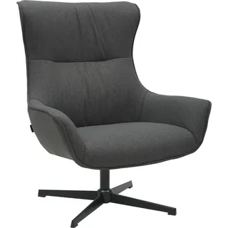 INOSIGN Ohrensessel FORNEY grau 86 x 103 x 82 cm drehbar