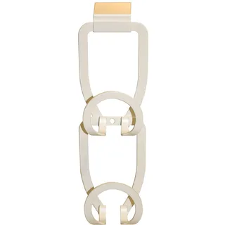 Opportunity 48 fh16632980 Türkleiderhaken mit Multi Metall weiß 4 x 7,5 x 23 cm Set 2