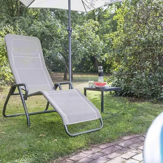 Bito Kippliege 139 x 72 x 118 cm taupe