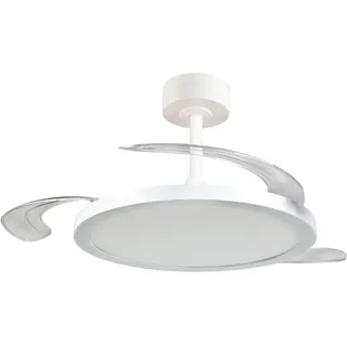 rl live your light Deckenventilator 35 cm Weiß