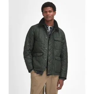 Barbour für Herren. MQU1808 Jacke Hornby grün (XXL), Lässig, Polyester