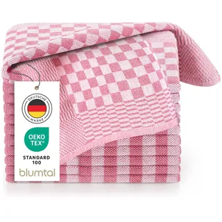 Blumtal Geschirrtücher Baumwolle, 50x70 cm, im 5er Set - Oeko-Tex® zertifizierte Küchentücher - extrem saugstarke Geschirrhandtücher - Trockentücher Küche waschbar 95 °C - Geschirrtücher