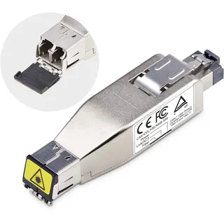 Startech Gigabit Glasfaser auf RJ45 Konverter, PoE (D01ML55P-FIBER-MEDIA)