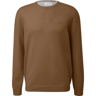 S.Oliver Herren 2143173 Pullover, Brown 86W0, M