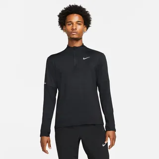 Nike Dri-FIT Element 1/2-Zip Laufshirt Herren black/reflective silv XL