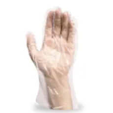 Handschuh (HDPE) Einweg transparent `L` im Spenderkarton