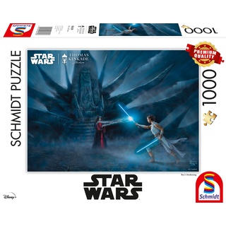 Schmidt Spiele 58430 Thomas Kinkade, Star Wars, Reys Awakening, 1000 Teile Puzzle